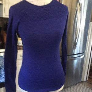 Inc women’s small blue long sleeve sweater